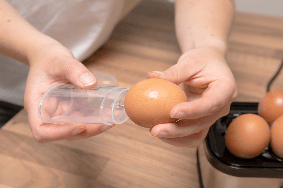 Alpina - Eierkoker – 210W – Compact & Efficiënt (Soft, Medium, Hard) - Bivakshop