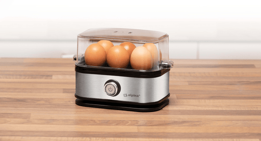 Alpina - Eierkoker – 210W – Compact & Efficiënt (Soft, Medium, Hard) - Bivakshop