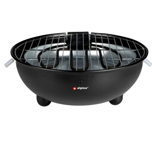 Alpina - Elektrische BBQ Tafel – Compact & Rookvrij – Ideaal voor Tafelgrillen, Balkon en Keuken - Bivakshop