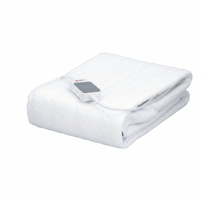 Alpina - Elektrische Onderdeken – 60W – Warmte - isolerend PES – Wit - Bivakshop