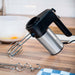 Alpina - Handmixer – 400W – RVS Accessoires – Krachtig & Gebruiksvriendelijk - Bivakshop
