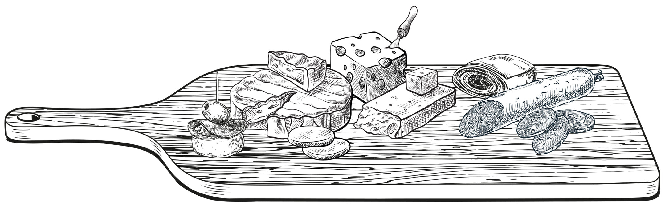 Alpina - Houten Snijplank – Groot Formaat – Duurzaam & Stijlvol - Bivakshop