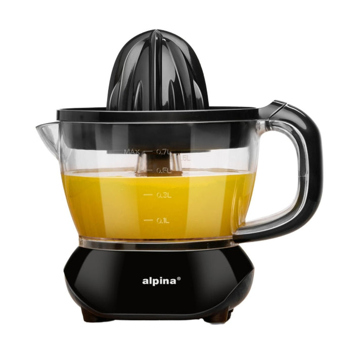 Alpina - Juicer – 700 ml – 25W – Compact & Gebruiksvriendelijk (Zwart) - Bivakshop