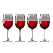 Alpina – Luxe Wijnglazen Set (4 - delig) – Gesmokt Glas – 465 ml - Bivakshop