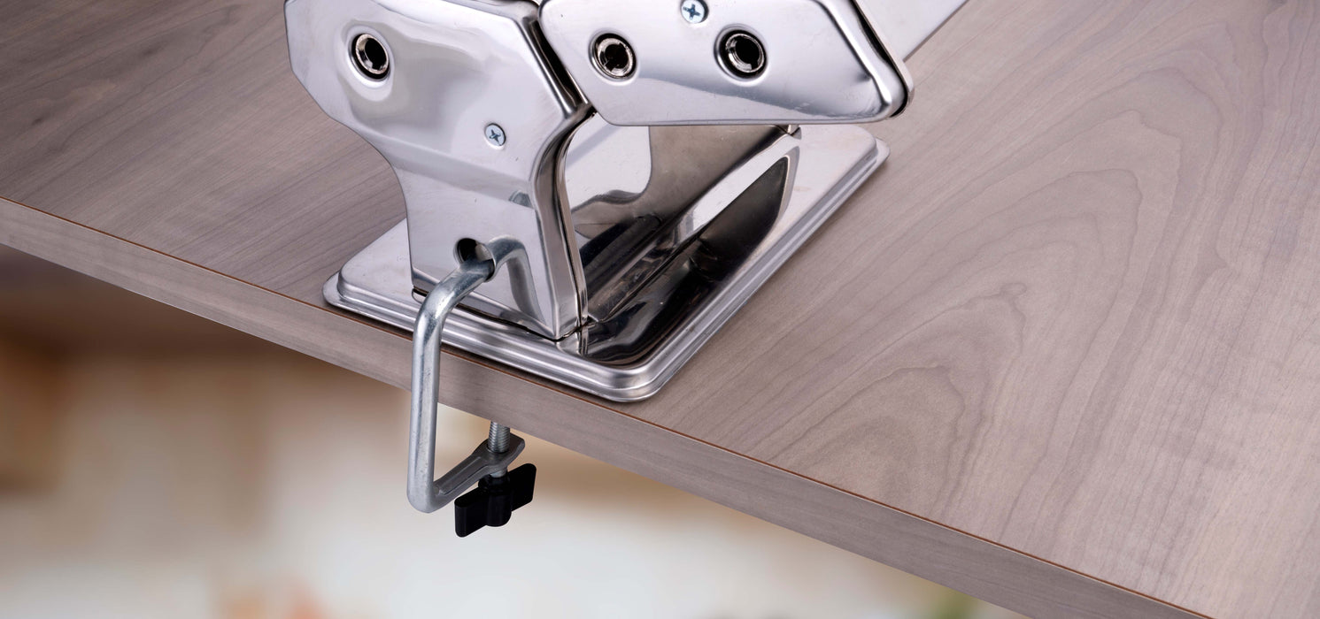 Alpina – Pastamachine RVS – Handmatig – 9 diktes voor Spaghetti, Lasagne & Fettuccine - Bivakshop