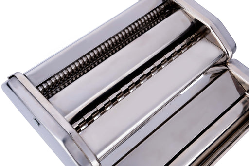 Alpina – Pastamachine RVS – Handmatig – 9 diktes voor Spaghetti, Lasagne & Fettuccine - Bivakshop