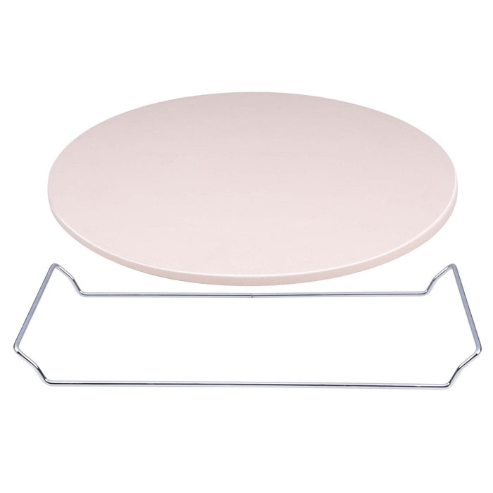 Alpina - Pizzasteen – Ø 33 cm – Voor Krokante Pizza's uit de Oven & BBQ - Bivakshop