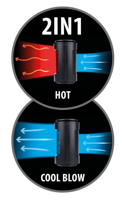 Alpina – PTC keramische kachel 1200W – Ventilator – Koud & warm - Bivakshop