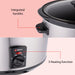 Alpina - Slow Cooker 3,5L – 240W – Voor Smaakvol & Moeiteloos Langzaam Koken - Bivakshop