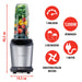Alpina - Smoothie Maker – 1200W – RVS Design – Krachtig & Geschikt voor IJs - Bivakshop