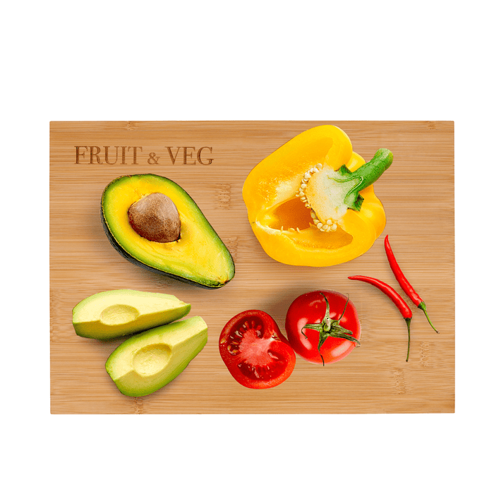 Alpina - Snijplank Set – 3 - Delig – Hygiënisch & Overzichtelijk (Met Tekst) - Bivakshop