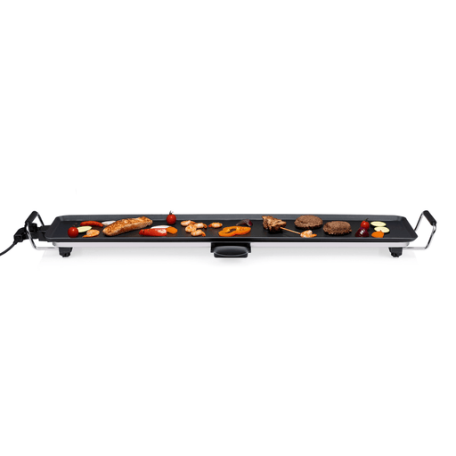 Alpina - Teppanyaki Grill – 1800W – XXL Formaat (87 x 23 cm) – Anti - aanbaklaag - Bivakshop
