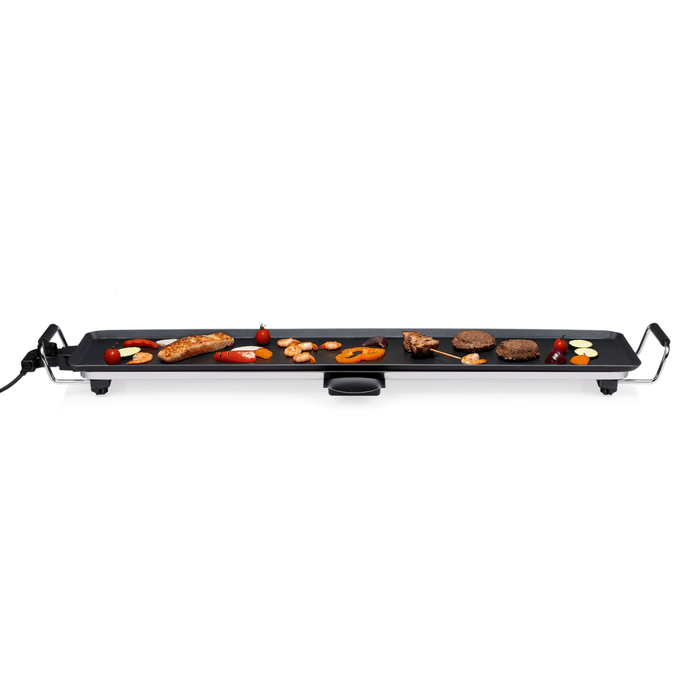 Alpina - Teppanyaki Grill – 1800W – XXL Formaat (87 x 23 cm) – Anti - aanbaklaag - Bivakshop