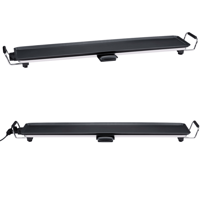 Alpina - Teppanyaki Grill – 1800W – XXL Formaat (87 x 23 cm) – Anti - aanbaklaag - Bivakshop
