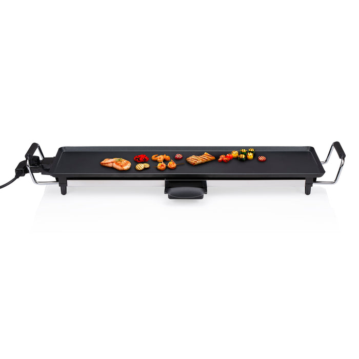 Alpina – Teppanyaki Grillplaat 2000W – Anti - aanbak & Verstelbaar - Bivakshop