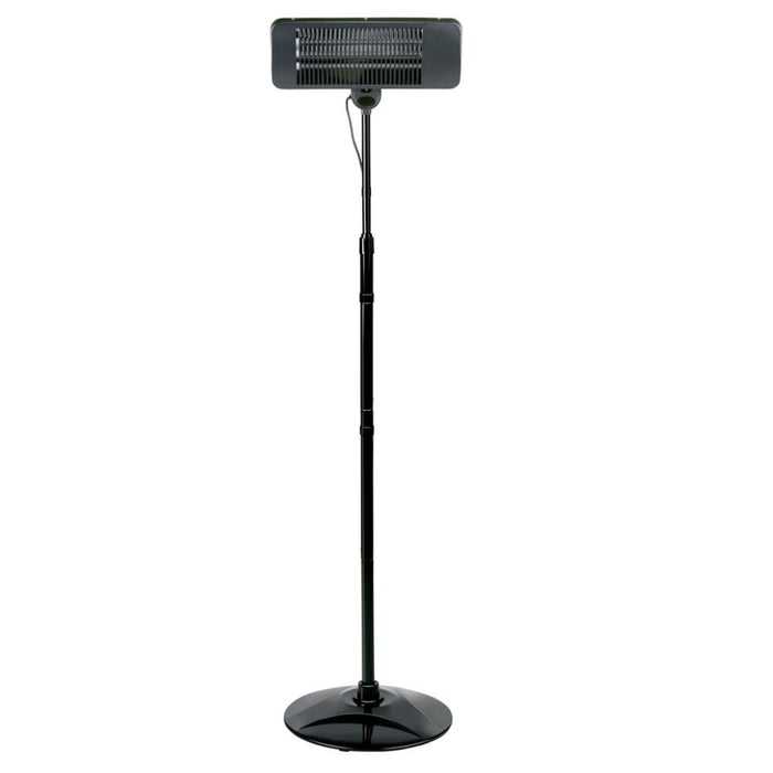 Alpina - Terrasverwarmer 650–2000W – Infrarood – Verstelbare standaard - Bivakshop