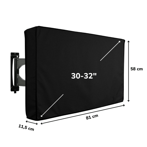 Alpina - TV Hoes voor Buiten – 30 - 32 Inch – Waterdicht & Weerbestendig - Bivakshop