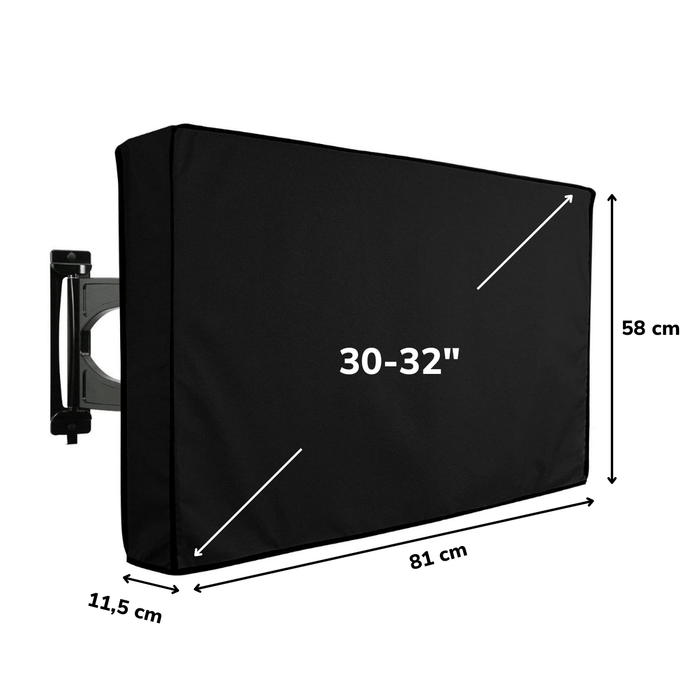 Alpina - TV Hoes voor Buiten – 30 - 32 Inch – Waterdicht & Weerbestendig - Bivakshop