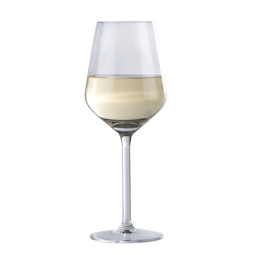 Alpina - Witte Wijnglazen Set – 6 Stuks – 37 cl – Elegant & Vaatwasserbestendig - Bivakshop