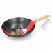 Alpina Wokpan Ø30CM – 2 - Laags anti - aanbaklaag (PFOA - vrij) – Houten handvat - Bivakshop