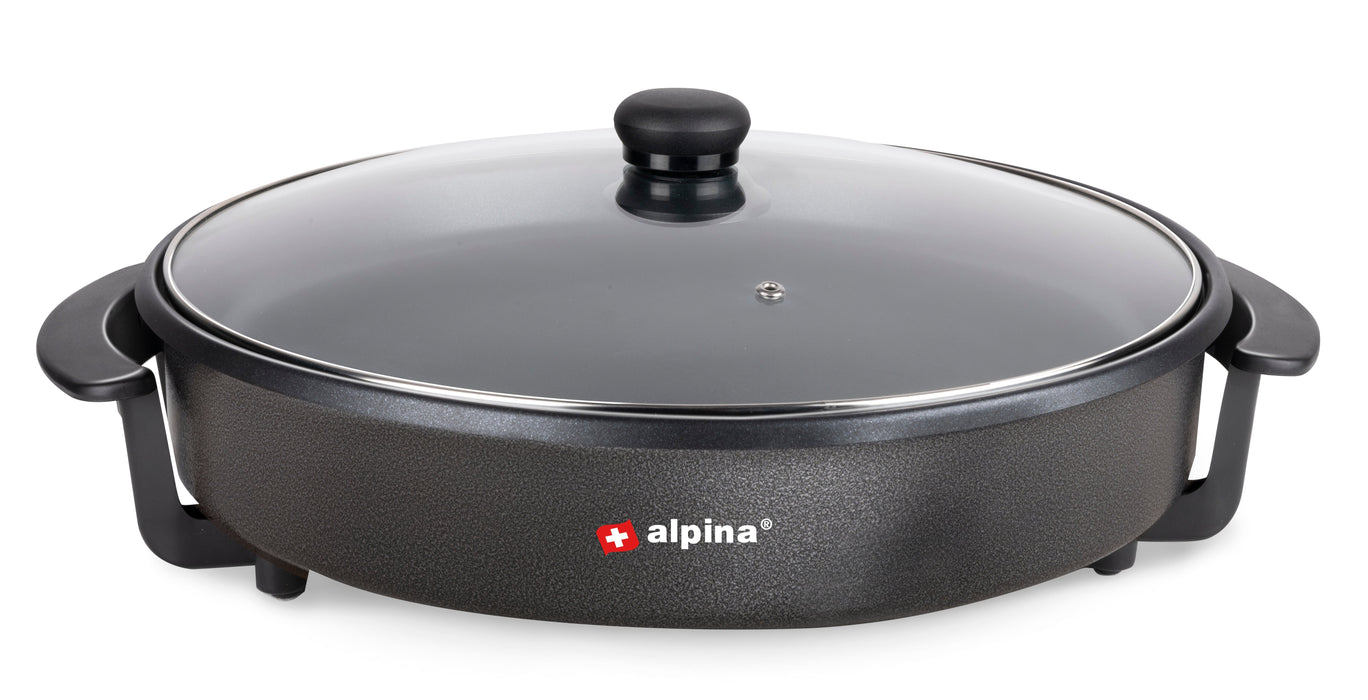 Alpina – XXL Party & Hapjespan Ø40 cm – Multifunctioneel - Anti - aanbaklaag - Bivakshop