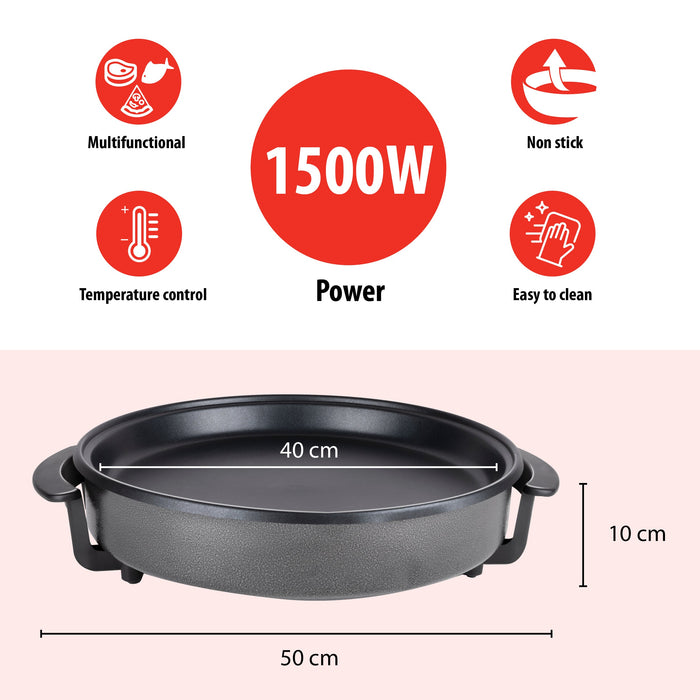 Alpina – XXL Party & Hapjespan Ø40 cm – Multifunctioneel - Anti - aanbaklaag - Bivakshop