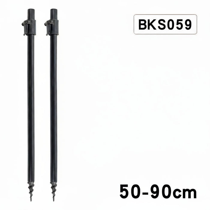 Aluminium Banksticks Set (2x) – Essential Rod Support - Bivakshop