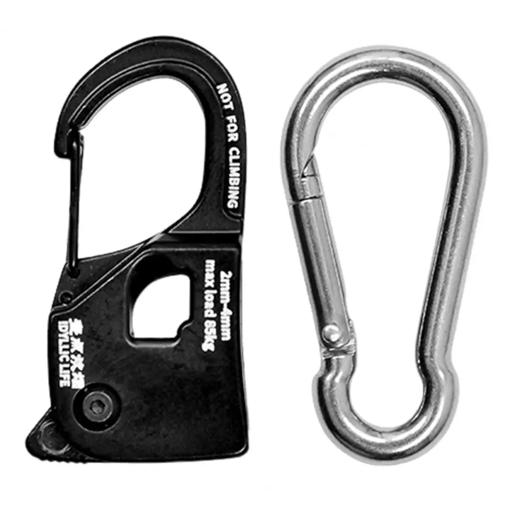 Aluminium touwspanner – Snelle en roestvrije tentkoord versteller voor camping & luifels - Bivakshop