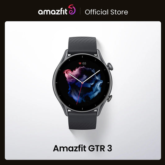 Amazfit GTR 3 smartwatch - Stijlvolle horloge - Amoled display - ingebouwde gps - Bivakshop