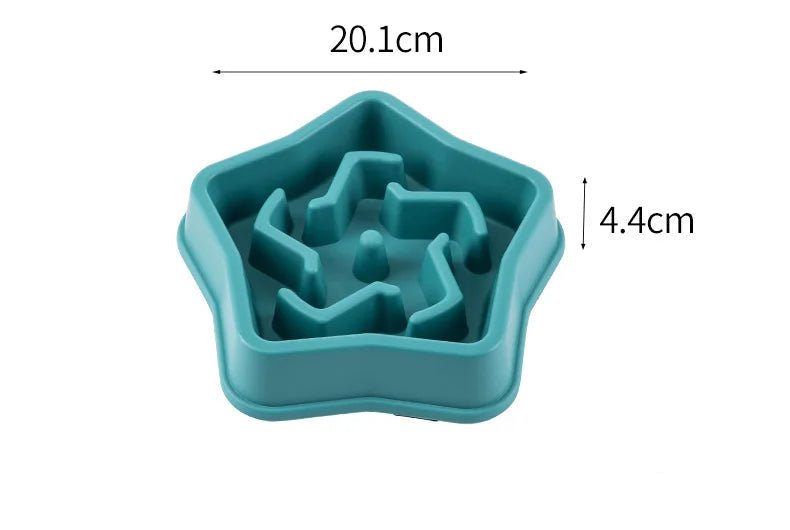 Anti - Schrok voerbak voor honden en katten – Met antislip en verdikte onderkant - Bivakshop