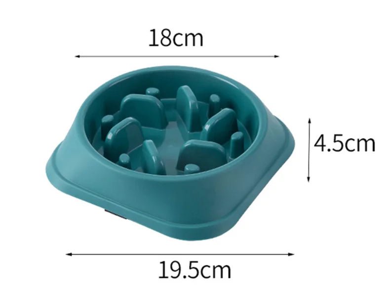 Anti - Schrok voerbak voor honden en katten – Met antislip en verdikte onderkant - Bivakshop