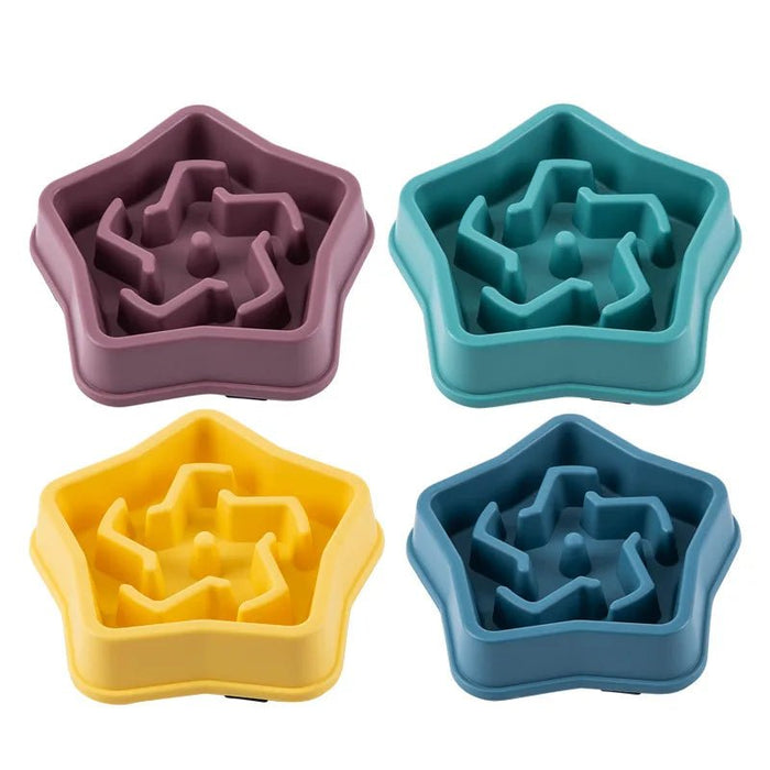 Anti - Schrok voerbak voor honden en katten – Met antislip en verdikte onderkant - Bivakshop