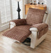 Antislip hoes voor 1 - zits relaxstoel - Superzachte plaid hoes - Perfect voor woonkamerdecoratie - Bivakshop