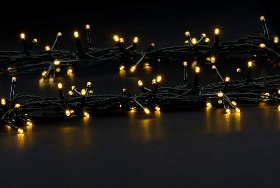 Arti Casa – Clusterverlichting 540 LED Warm Wit – 11,5 m Lichtlengte - Bivakshop