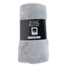 Arti Casa - Fleece deken – 150x200 cm – Lichtgrijs - Bivakshop