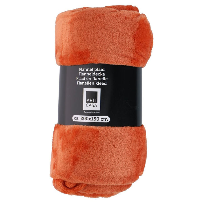 Arti Casa – Fleece deken – 150x200 cm – Terra - Bivakshop
