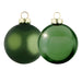 Arti Casa - Groene kerstballen – Glas – Set van 6, 8 cm - Bivakshop