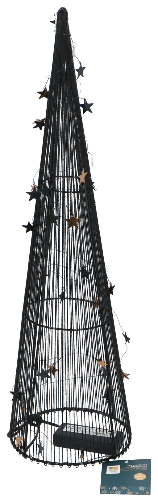 Arti Casa - Kerstverlichting (Conusvorm) – Sfeervol voor Binnen & Buiten - Bivakshop