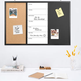 Arti Casa Planboard Combo Whiteboard Prikbord Set Compleet Voor Organisatie En Planning Limited