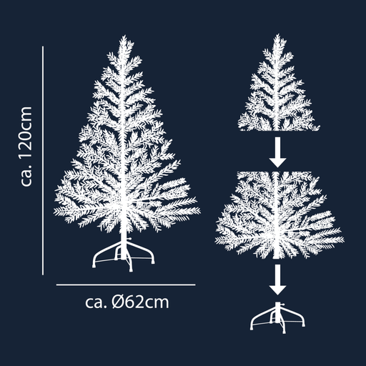 Arti Casa - Xmas Tree 120Cm - Bivakshop