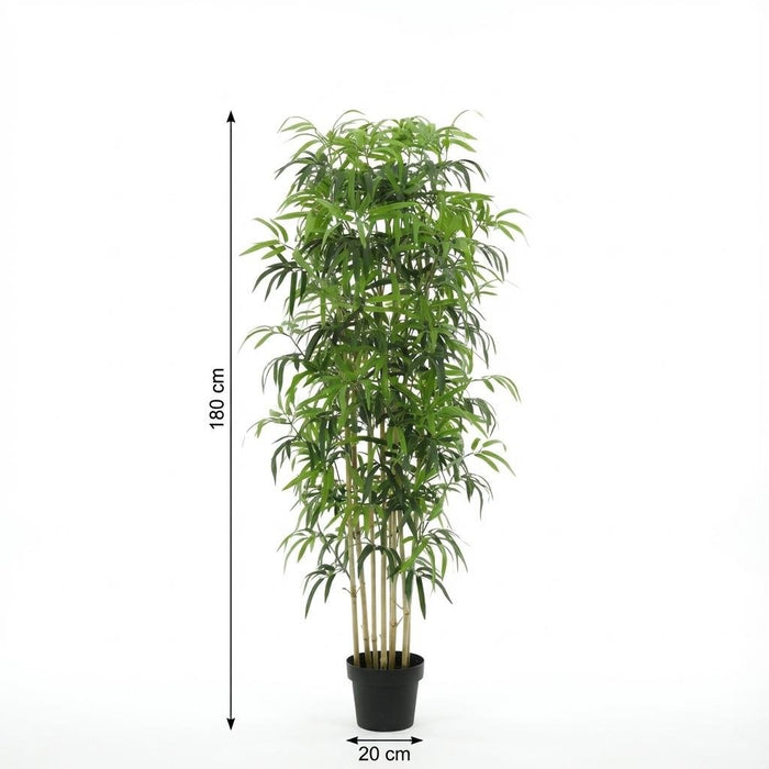 Artificial Bamboe XXL – Realistische Kunstplant – 180 cm – Onderhoudsvrij & Elegant - Bivakshop