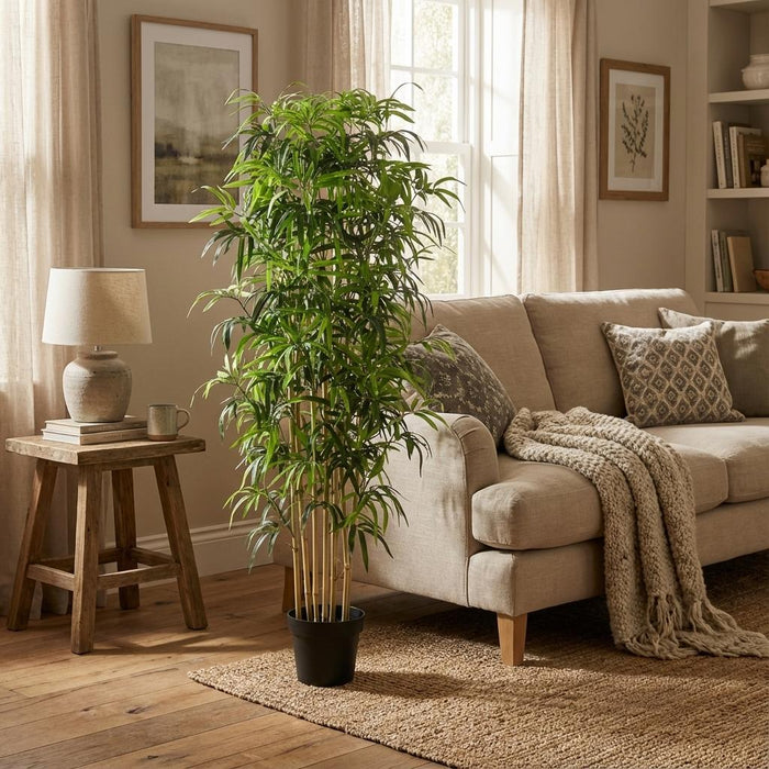 Artificial Bamboe XXL – Realistische Kunstplant – 180 cm – Onderhoudsvrij & Elegant - Bivakshop