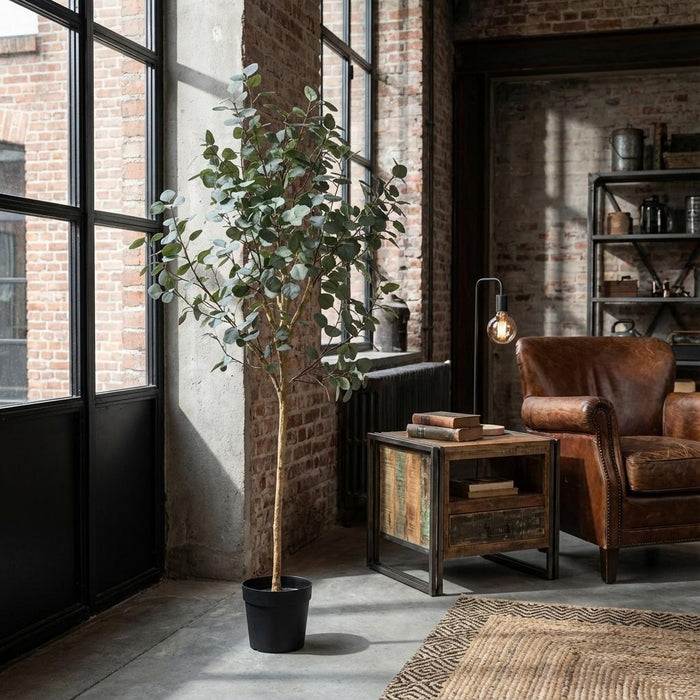 Artificial Eucalyptus XXL – Realistische Kunstplant – 180 cm – Onderhoudsvrij & Elegant - Bivakshop