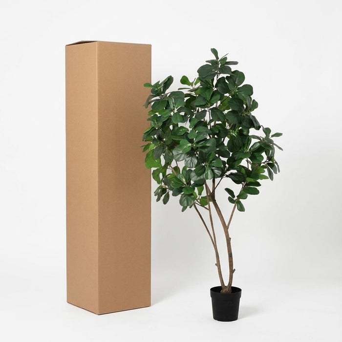 Artificial Ficus Lyrata Boom – Luxe Kunstplant – 180 cm – Onderhoudsvrij & Tropisch - Bivakshop