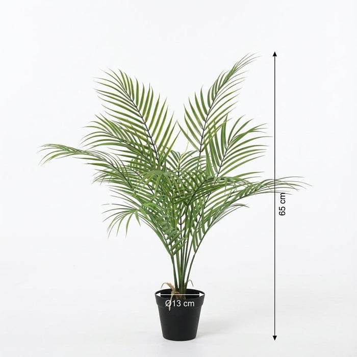 Artificial Kentia Palm – Luxe Kunstplant – 65 cm – Onderhoudsvrij & Elegant - Bivakshop