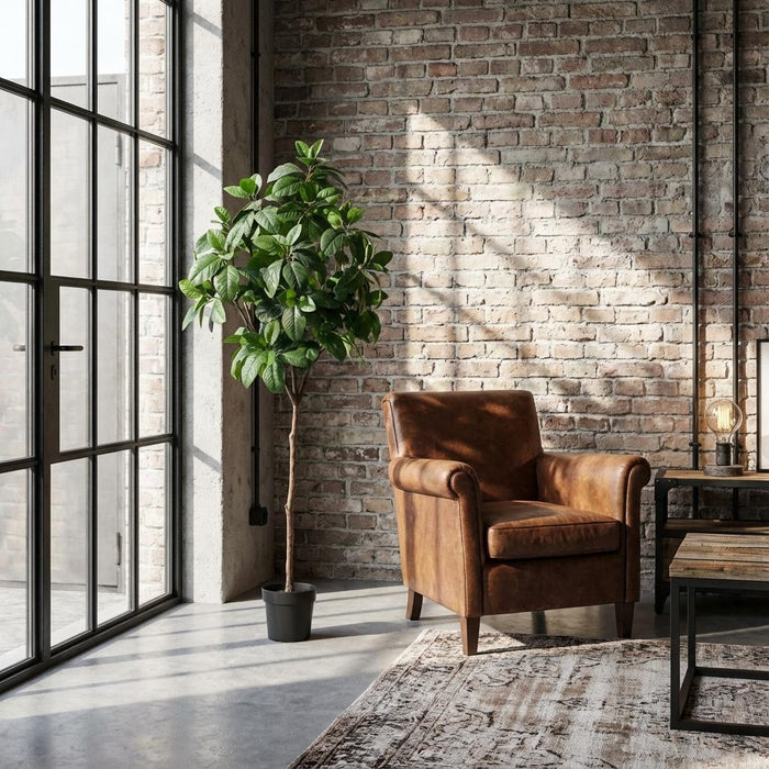 Artificial Magnolia XXL – Realistische Kunstplant – 190 cm – Onderhoudsvrij & Elegant - Bivakshop