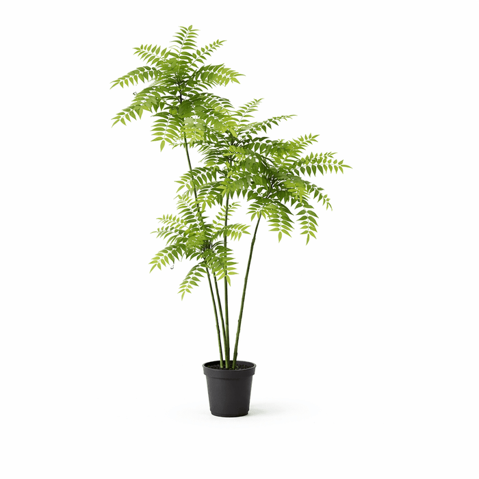 Artificial Mahonia XXL – Realistische Kunstplant – 185 cm – Onderhoudsvrij Groen - Bivakshop