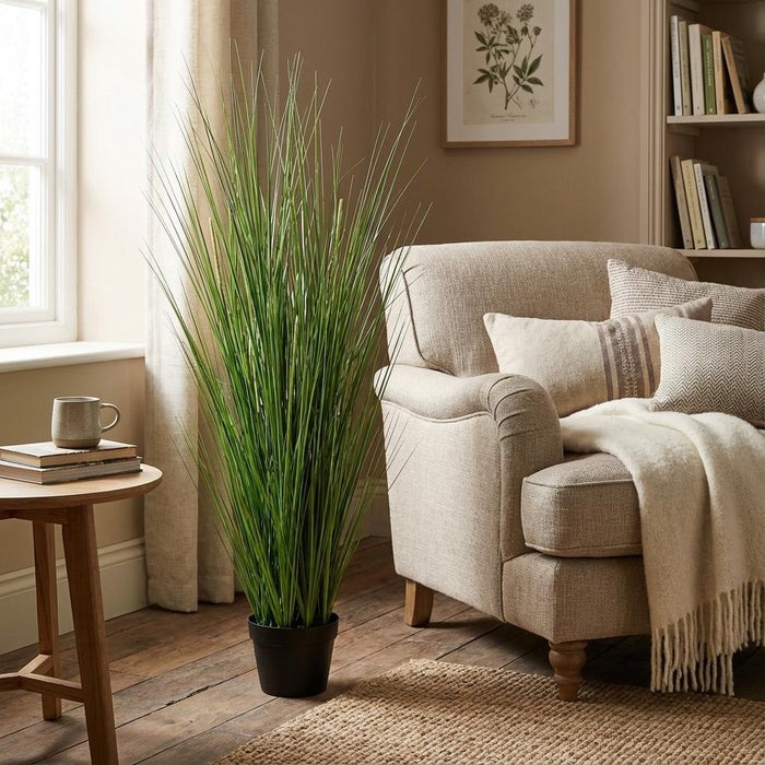 Artificial Onion Grass – Siergras Kunstplant – 130 cm – Onderhoudsvrij & Natuurlijk - Bivakshop