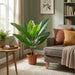 Artificial Philodendron Jungle King – Compacte Kunstplant – 45 cm – Onderhoudsvrij - Bivakshop