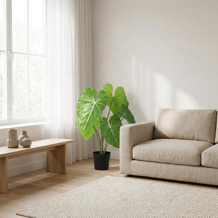 Artificial Philodendron – Tropische Kunstplant – 100 cm – Onderhoudsvrij & Groen - Bivakshop